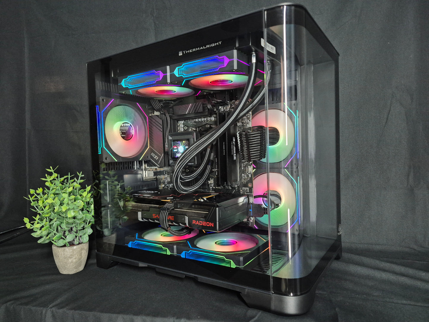 ❄️ Crystal Wave - Ryzen 5 9600X + RX 9060 XT 16GB ❄️