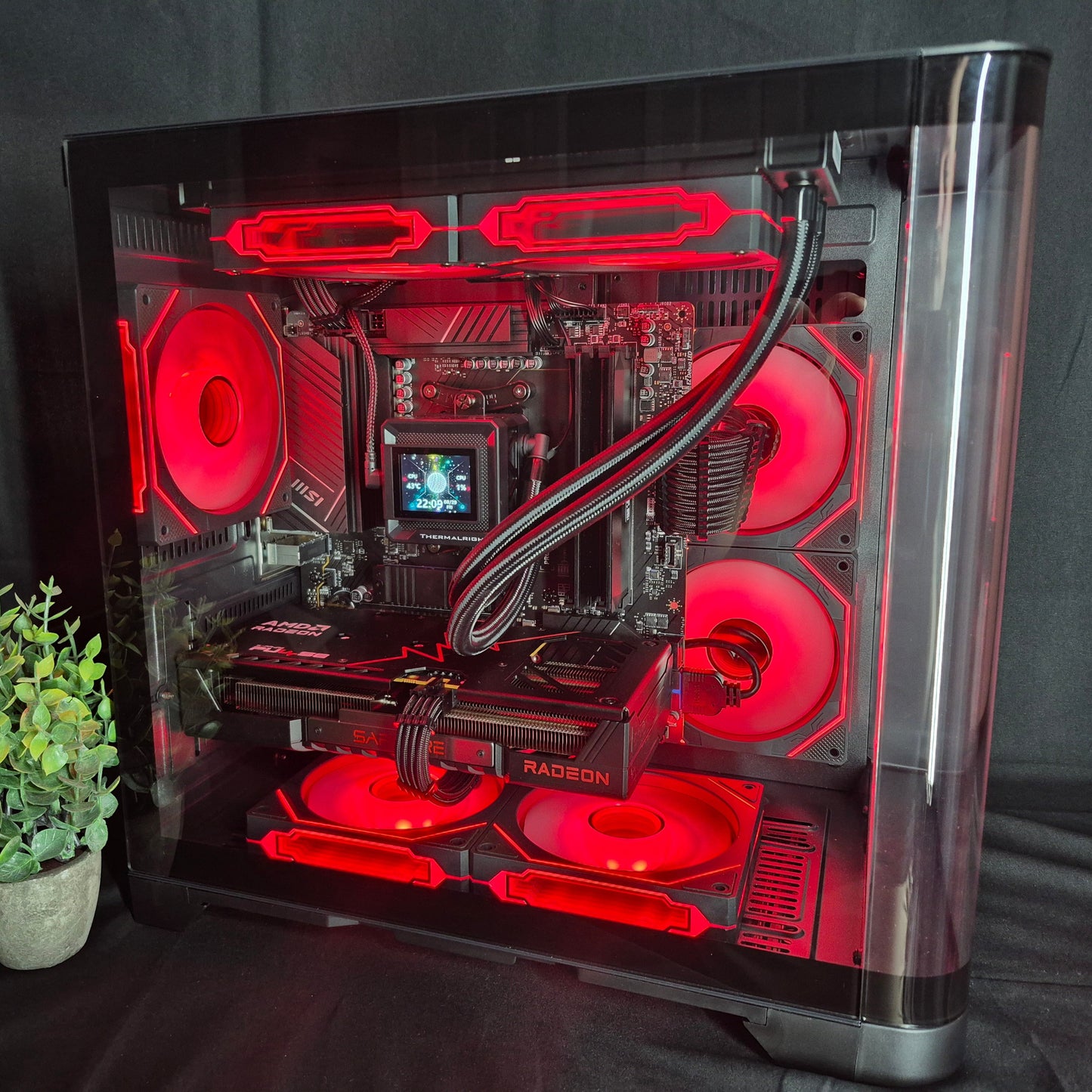 ❄️ Crystal Wave - Ryzen 5 9600X + RX 9060 XT 16GB ❄️