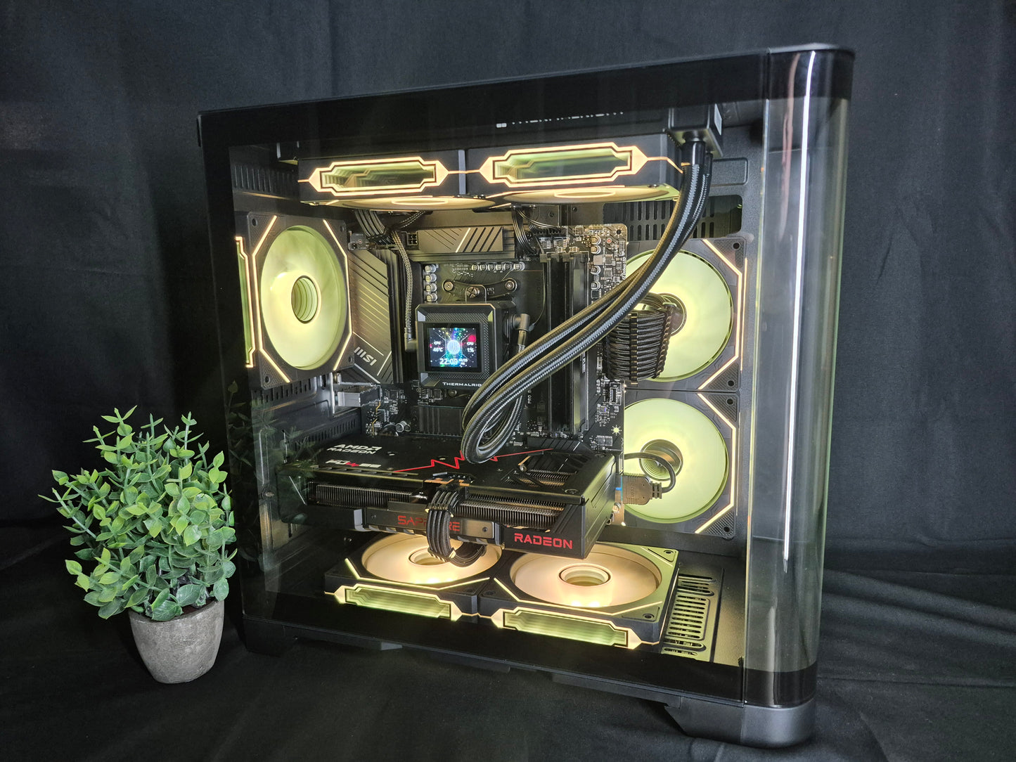 ❄️ Crystal Wave - Ryzen 5 9600X + RX 9060 XT 16GB ❄️