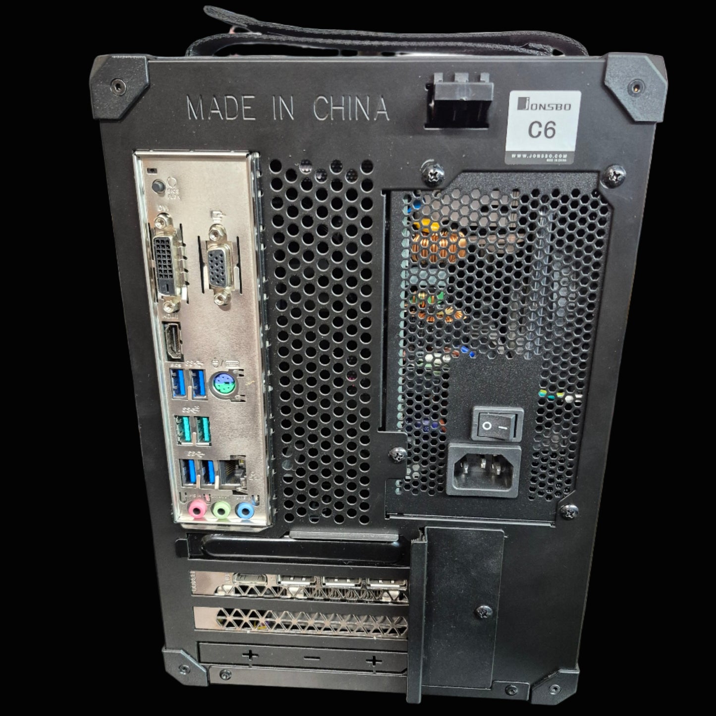 ⚡ Jonsbo C6 Compact Gaming PC – Ryzen 5 5500 + RTX 3070 ⚡