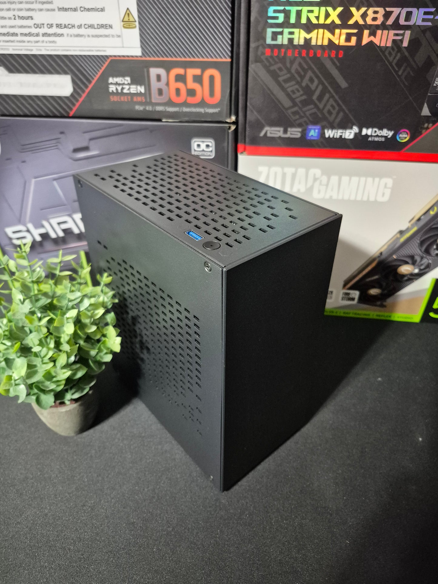 Mini ITX Gamer - Ryzen 5 5500 - RTX 3050