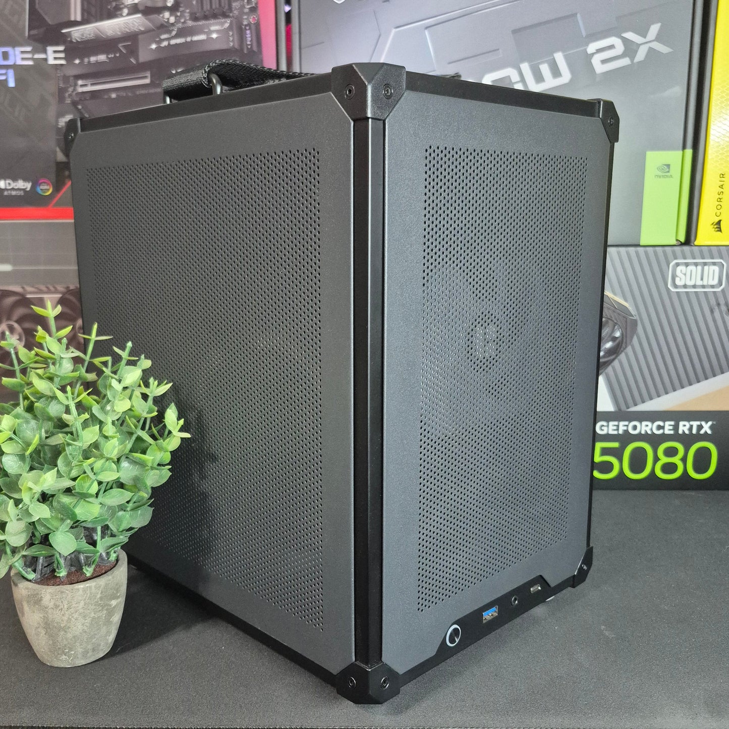 Jonsbo Compact Gaming PC - Ryzen 5 5600 | RX 9060 XT 8GB | 32GB DDR4