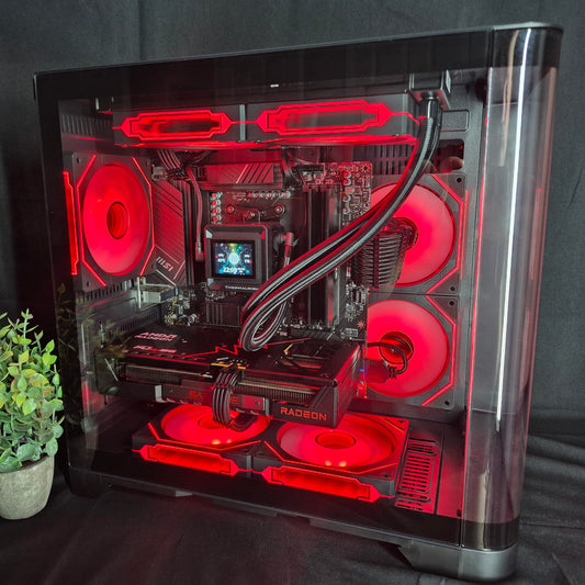 ❄️ Crystal Wave - Ryzen 5 9600X + RX 9060 XT 16GB ❄️