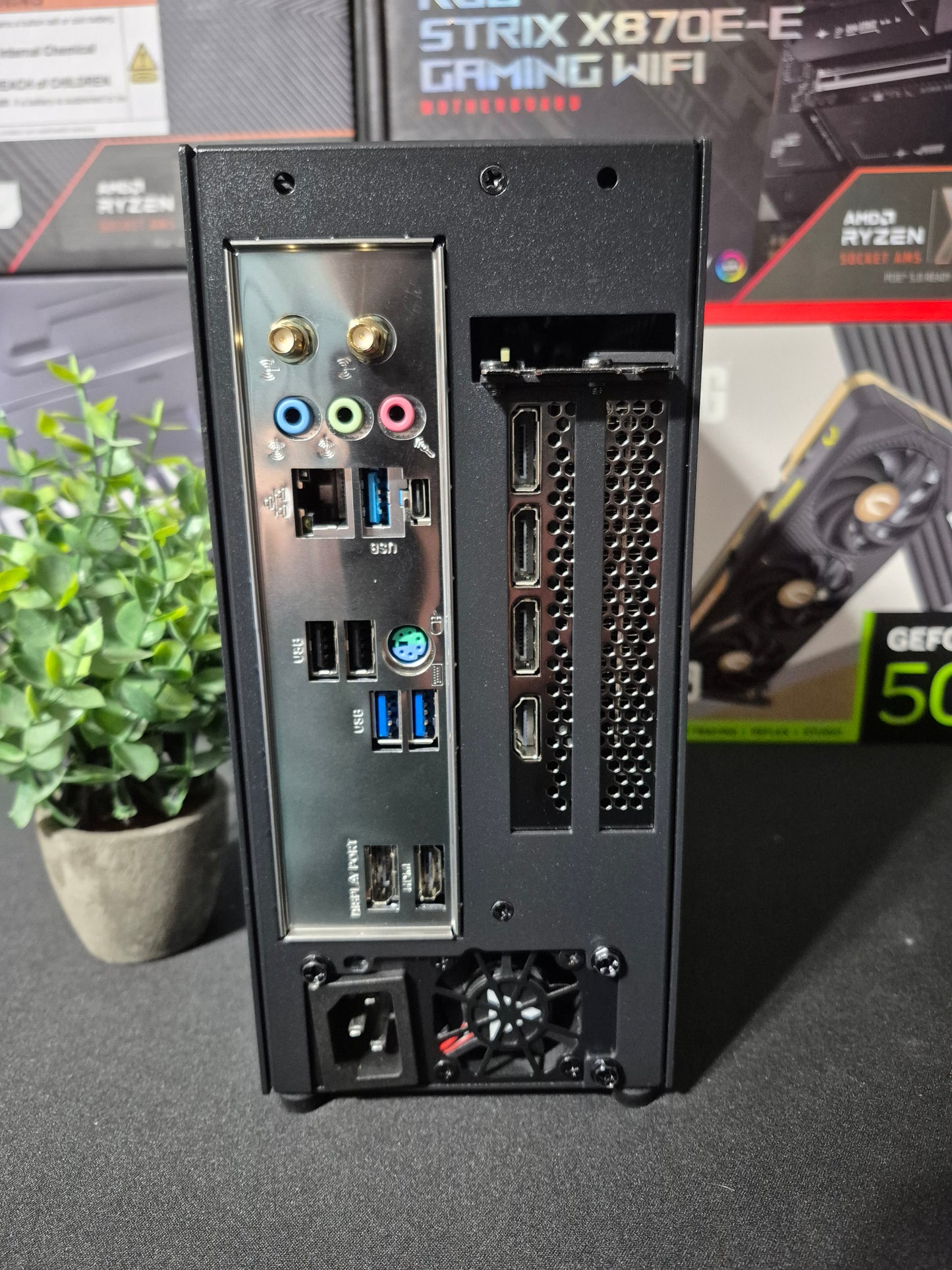 Mini ITX Gamer - Ryzen 5 5500 - RTX 3050