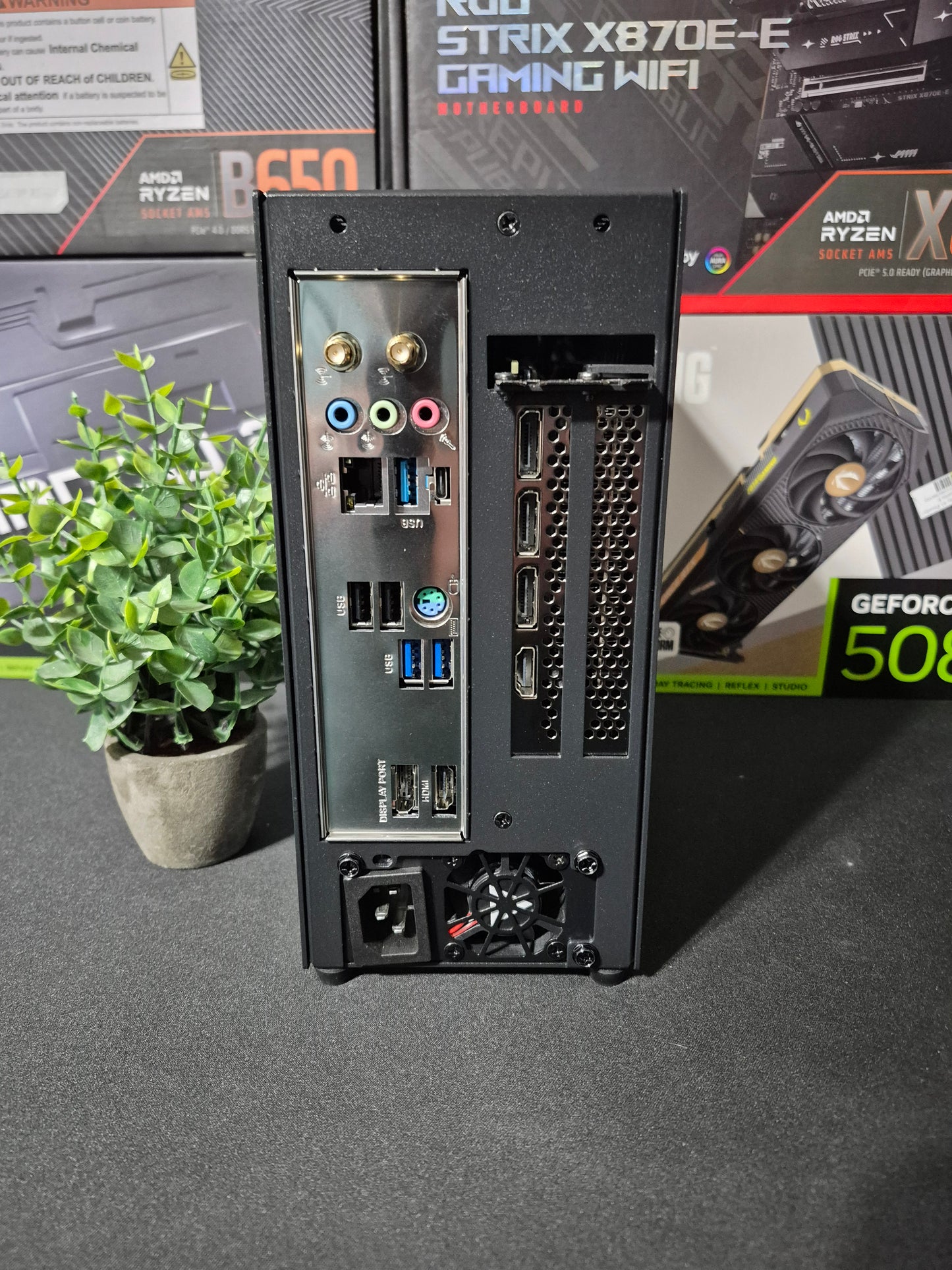 Mini ITX Gamer - Ryzen 5 5500 - RTX 3050