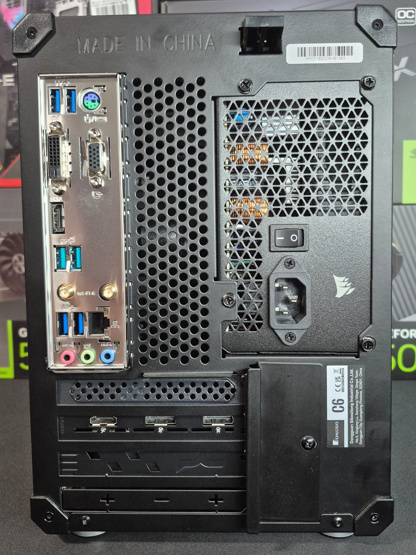 Jonsbo Compact Gaming PC - Ryzen 5 5600 | RX 9060 XT 8GB | 32GB DDR4